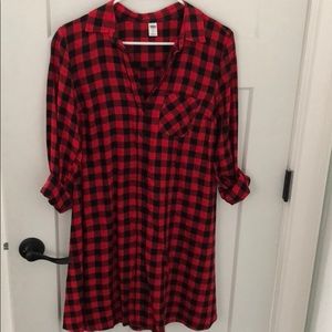 Plaid dress